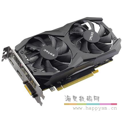 索泰 GTX1050 2GD5 双风扇（雷霆版TSI 1216/6610MHz/D5/DVI,VGA,DP/128位/75W		）