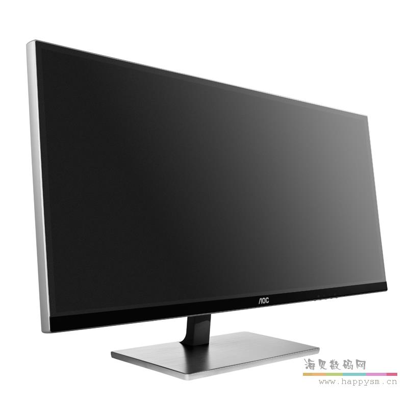 AOC Q3477FQ/WS 34英寸IPS屏2K高清HDMI DP接口不闪护眼电脑白色显示器